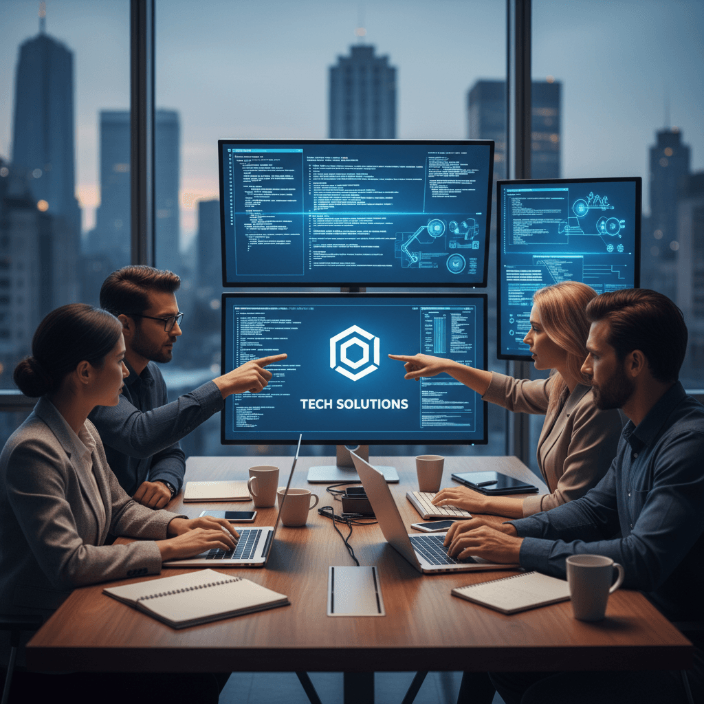 Equipo de GVQ colaborando en proyecto de consultoría